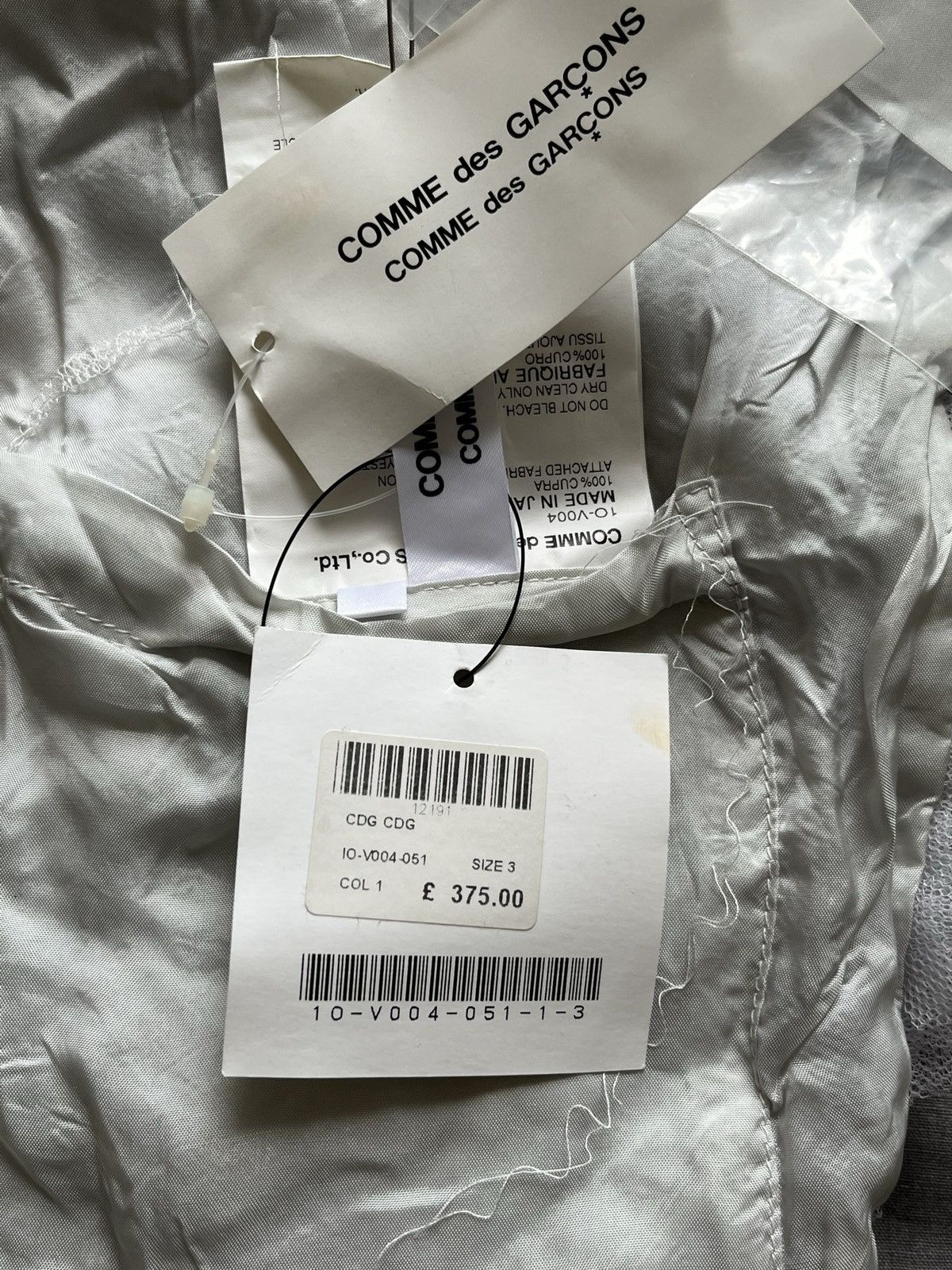 Comme des Garcons Comme des garçons rare appliqué flower scarf Size ONE SIZE - 2 Thumbnail