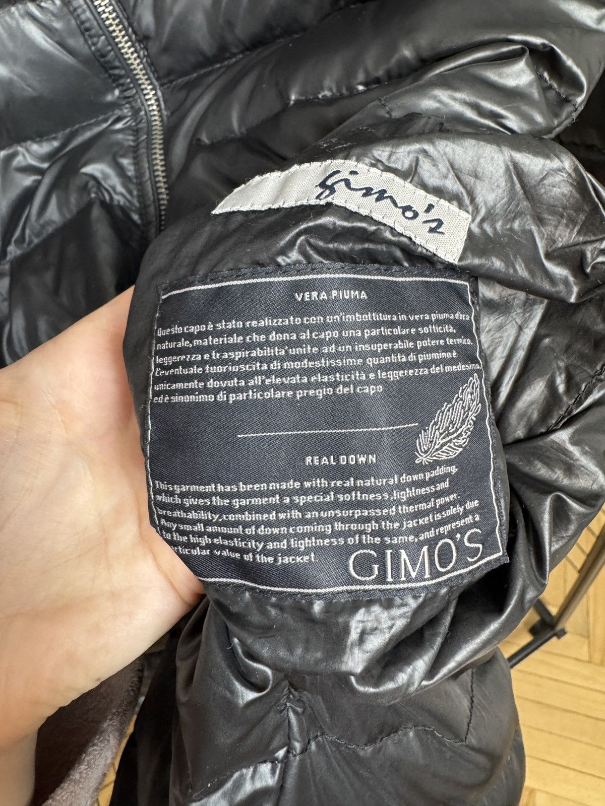 Gimo's Gimos Down Jacket Womens 46 (M) Puffer Reversible Full Zip Size L / US 10 / IT 46 - 18 Thumbnail