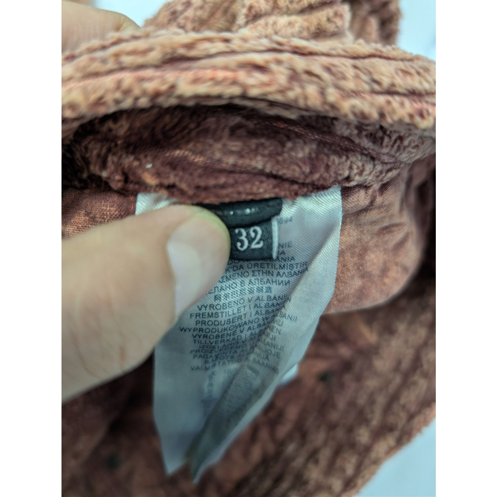Diesel o1rshd1 P-Cordy Pantaloni Pants in Brown Size US 32 / EU 48 - 17 Thumbnail