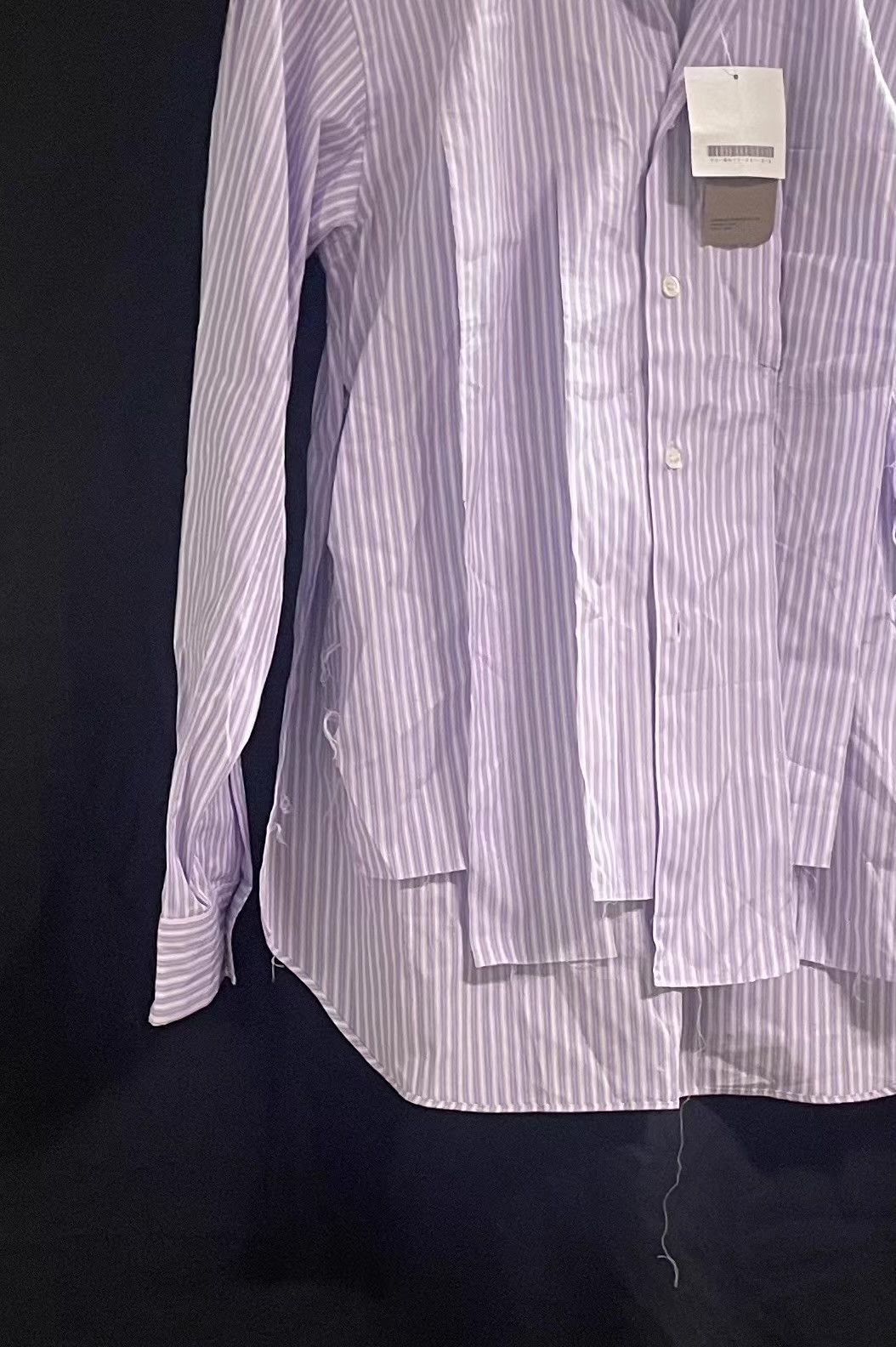 Comme des Garcons Comme des Garçons Homme Plus 19SS Ripped Shirt Ｑ21 Size US S / EU 44-46 / 1 - 4 Thumbnail