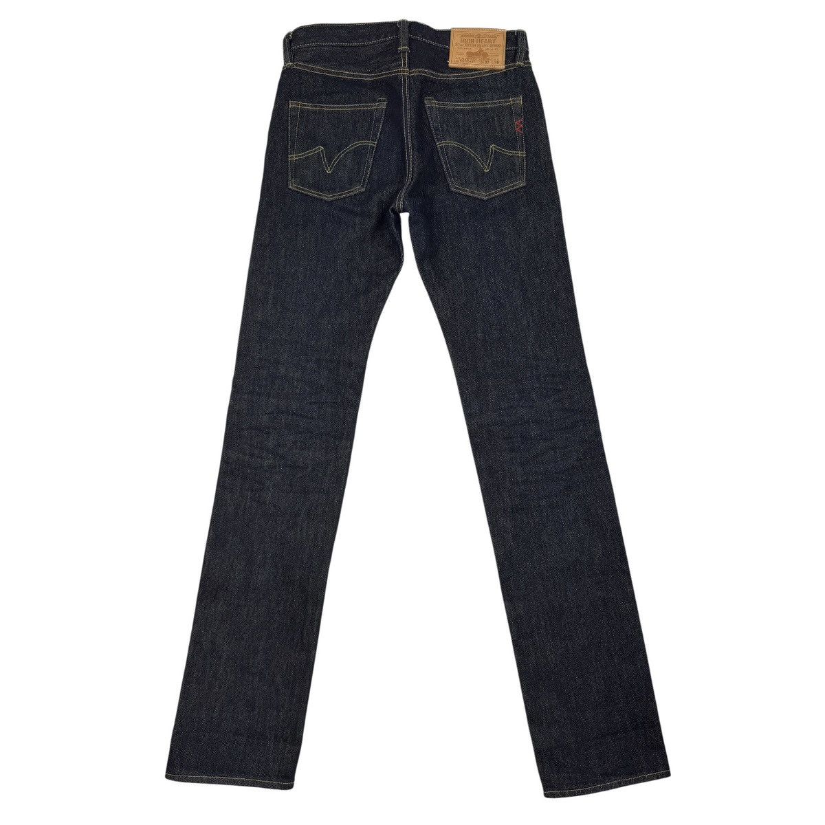 Iron Heart 21oz 666S Slim Straight Denim Jeans Size US 30 / EU 46 - 3 Thumbnail