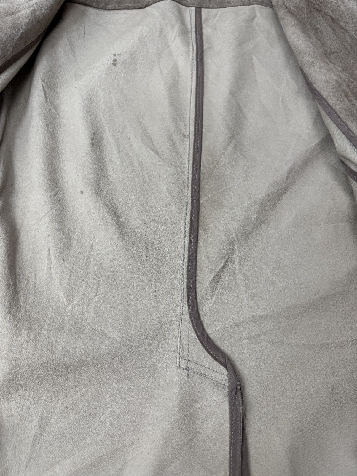 Jean Paul Gaultier Vintage Jean Paul Gaultier Leather Blazer jacket Size 48S - 14 Thumbnail