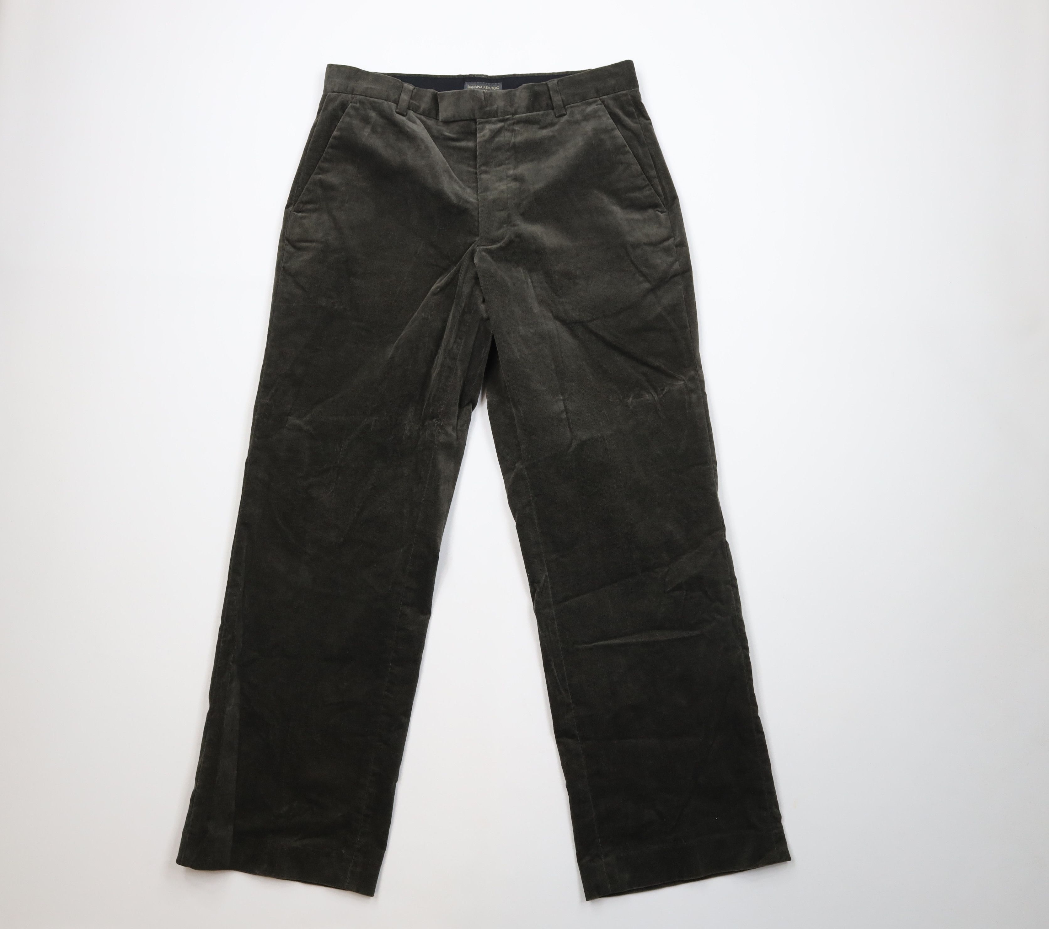 Banana Republic Vintage Y2K 2001 Banana Republic Wide Leg Corduroy Pants Size US 34 / EU 50 - 1 Thumbnail