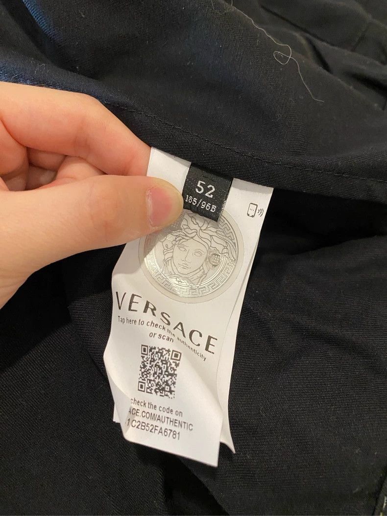 Versace Versace Men's multi-pocket hunting outfit black pie overco Size US L / EU 52-54 / 3 - 5 Thumbnail
