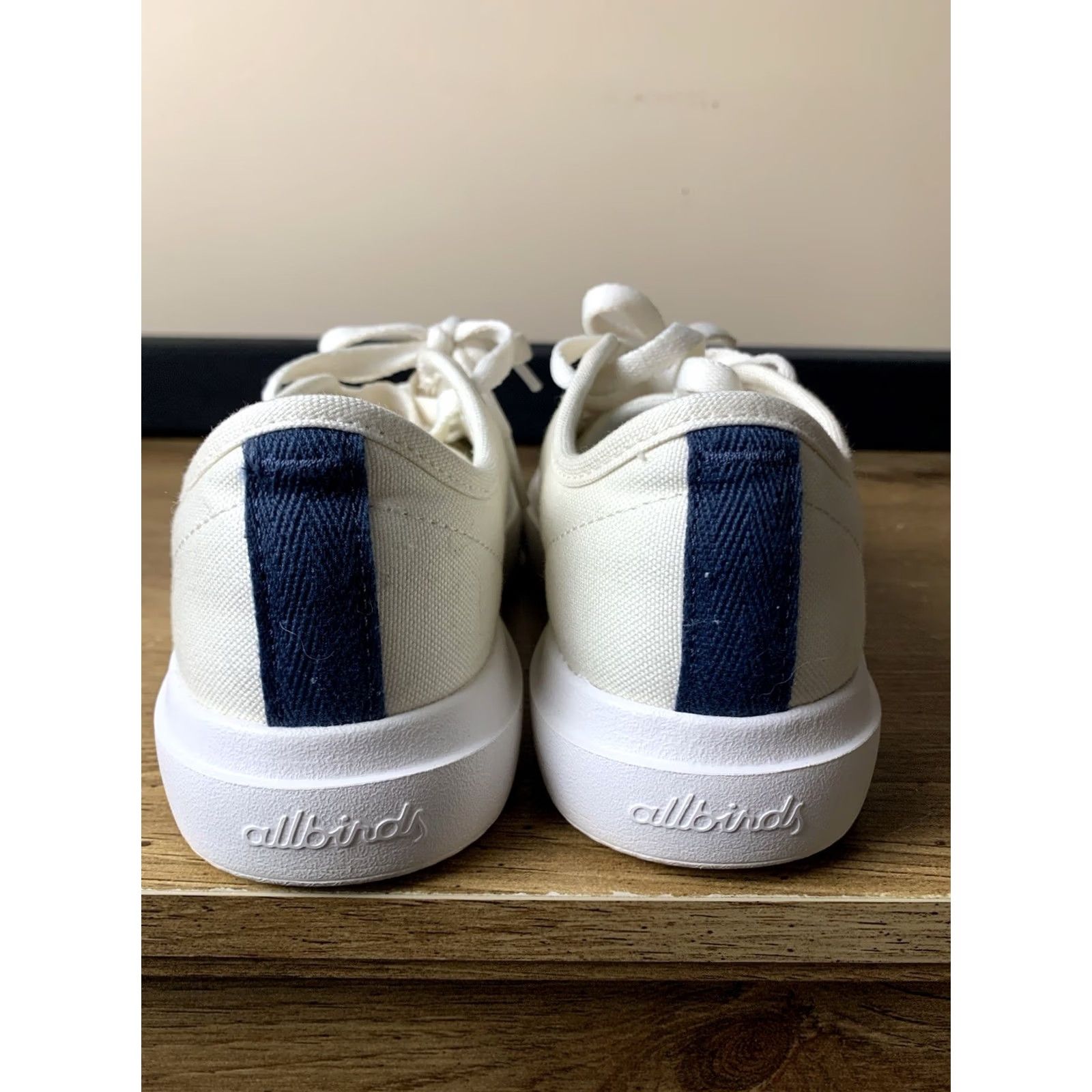 Allbirds ALLBIRDS CP2 White Canvas Piper Sneakers Women 6.5 Lace Up Low Top - Activewear Size M / US 6-8 / IT 42-44 - 3 Thumbnail