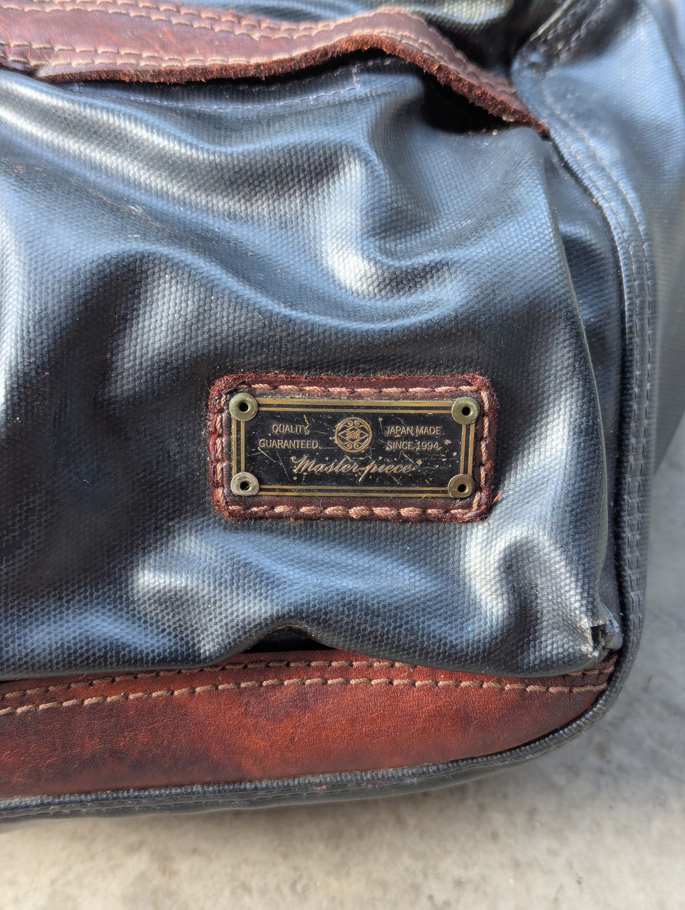 MasterPiece MasterPiece Japan 🇯🇵 Leather Crossbody Waist Bag Size ONE SIZE - 5 Thumbnail