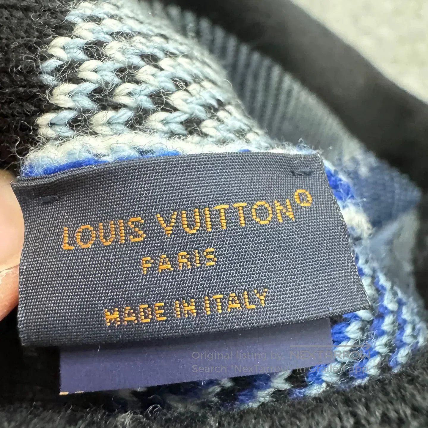 Louis Vuitton Louis Vuitton Damier Wool Beanie. Size ONE SIZE - 4 Thumbnail
