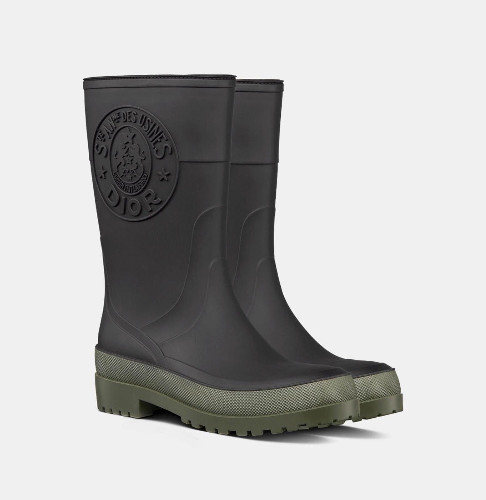 Dior Dior Diorunion Rain Boots Size US 5 / IT 35 - 2 Thumbnail
