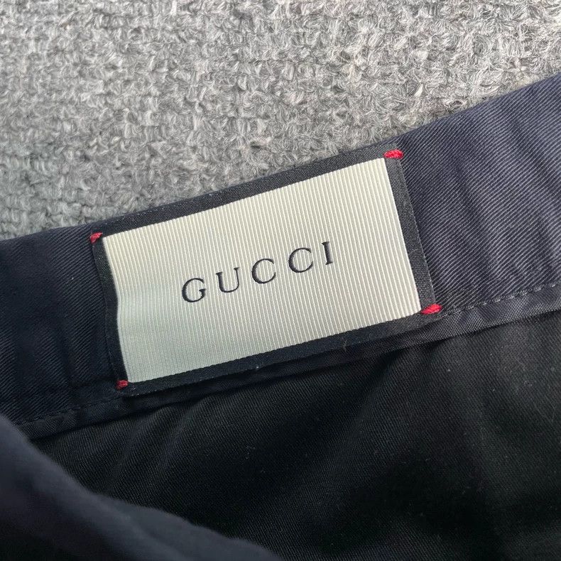 Gucci Gucci Dark blue trousers 2502-Nextarrow Size US 30 / EU 46 - 3 Thumbnail