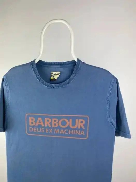 Barbour Barbour T-shirt south shield vintage tee size Large blue Size US L / EU 52-54 / 3 - 2 Thumbnail