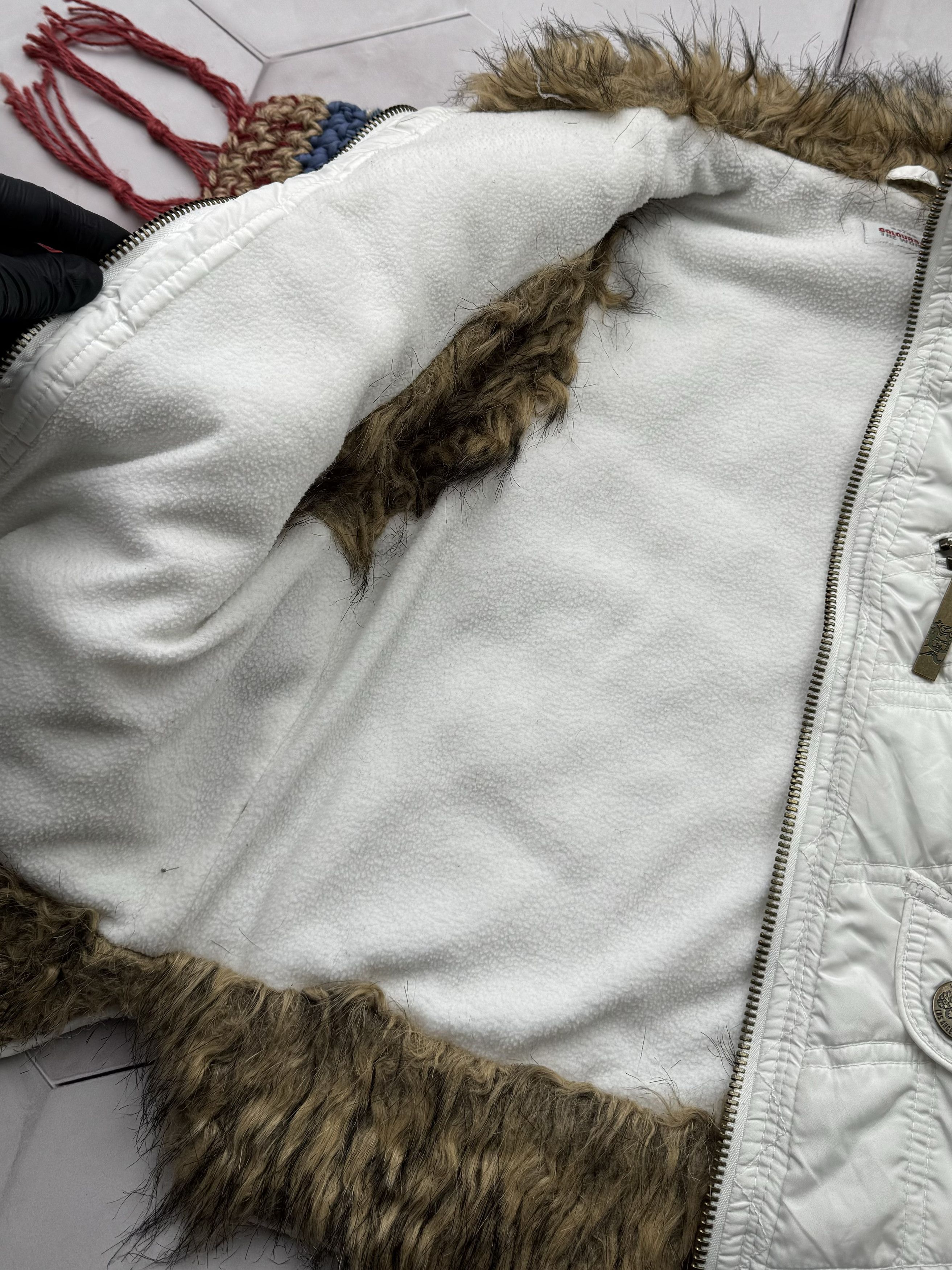 Japanese Brand Vintage Vest With Faux Fur Details (E4) Size S / US 4 / IT 40 - 2 Thumbnail