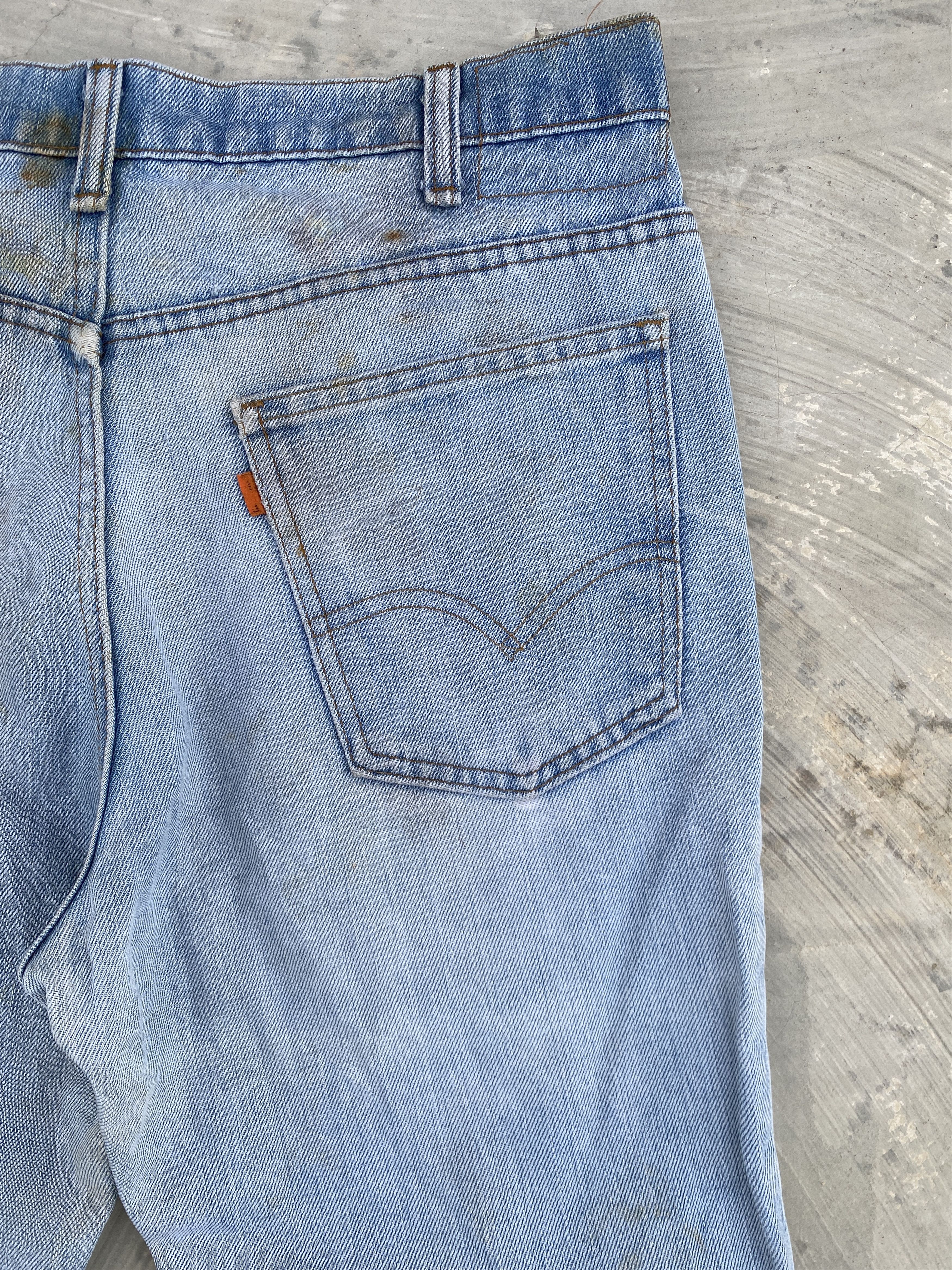 Levi's × Vintage Vintage 80s Levis 517 #8 Flare Jeans Size US 33 - 8 Thumbnail