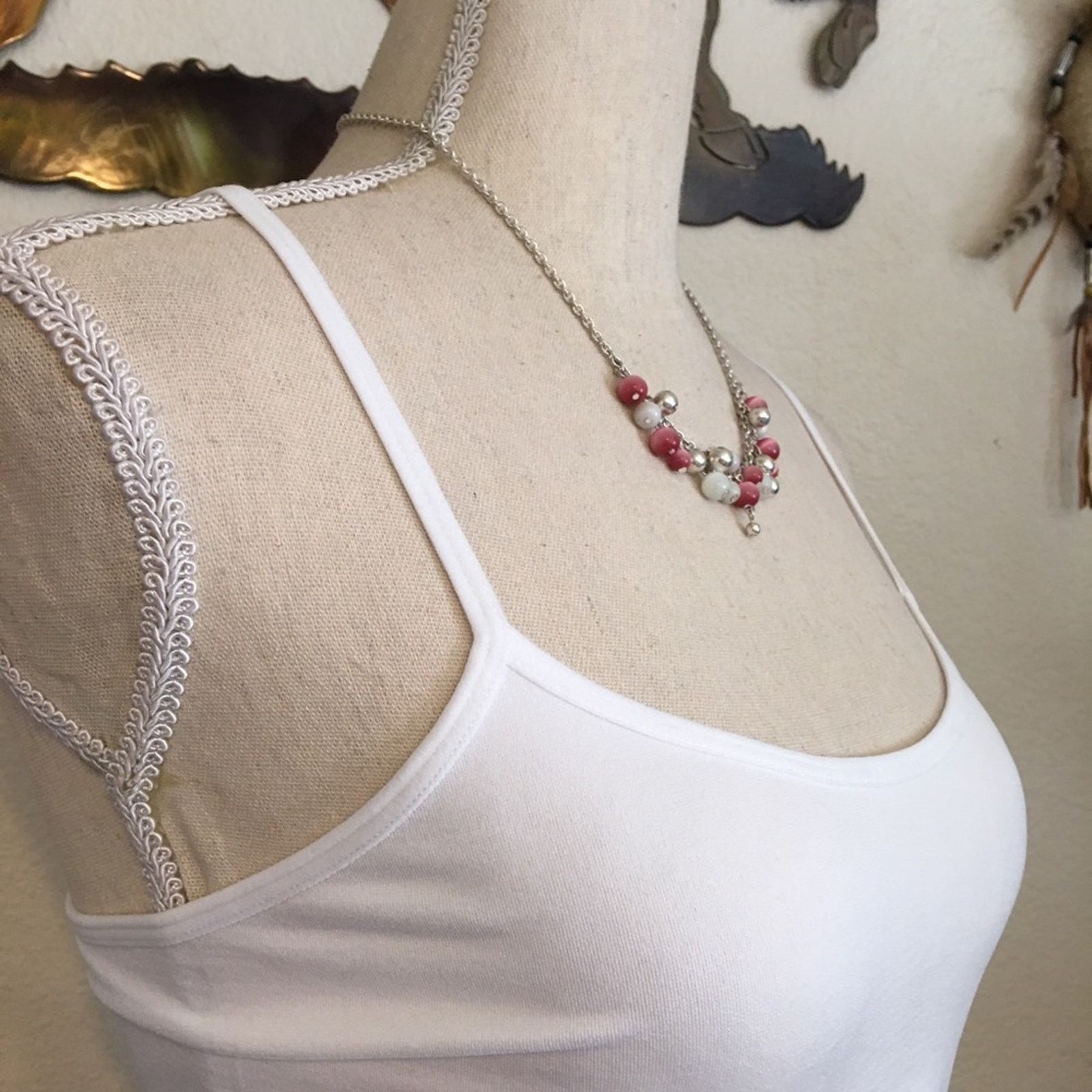 Vintage Vintage moon glow glass pearl cluster necklace Size ONE SIZE - 2 Thumbnail