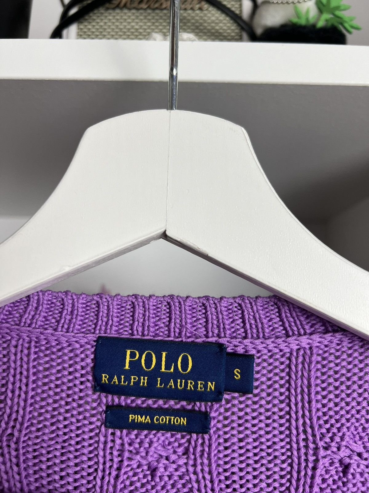 Designer × Polo Ralph Lauren × Ralph Lauren Polo Ralph Lauren cable-knit sweater S old money designer Size S / US 4 / IT 40 - 4 Thumbnail