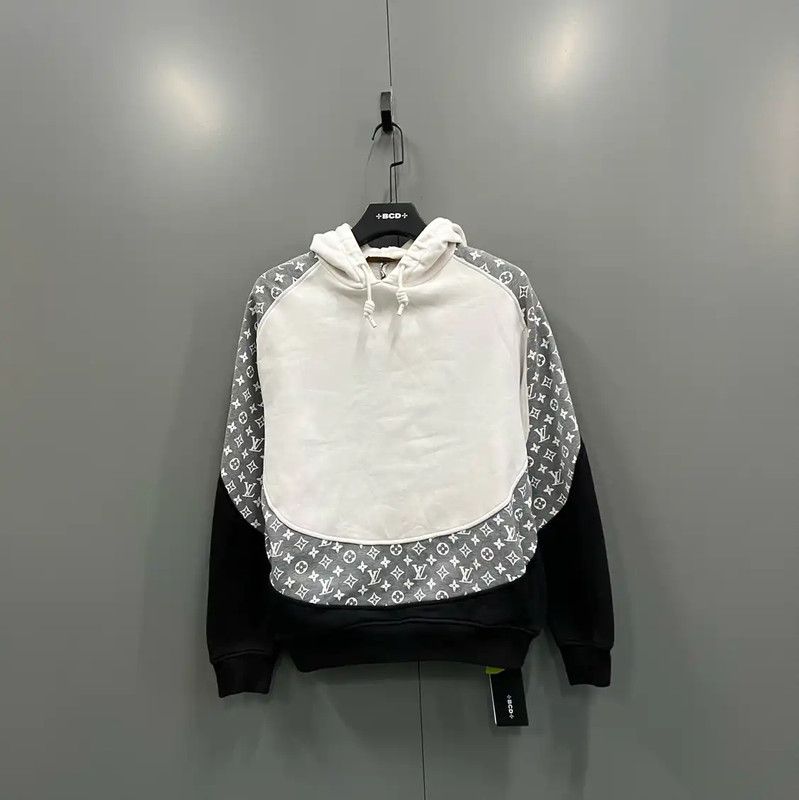 Louis Vuitton Louis Vuitton Multicolor Logo Hooded Sweatshirt 0089 Size M / US 6-8 / IT 42-44 - 1 Thumbnail