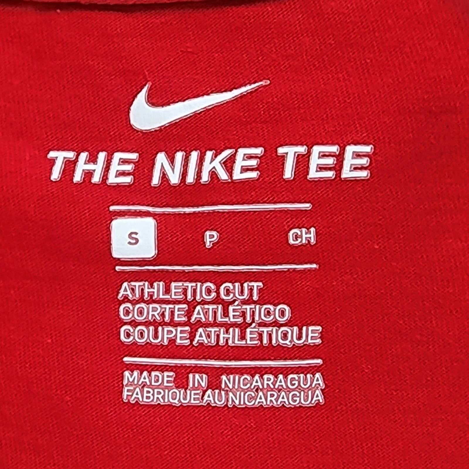 Nike Nike Red Just Do It T-Shirt Size US S / EU 44-46 / 1 - 4 Thumbnail