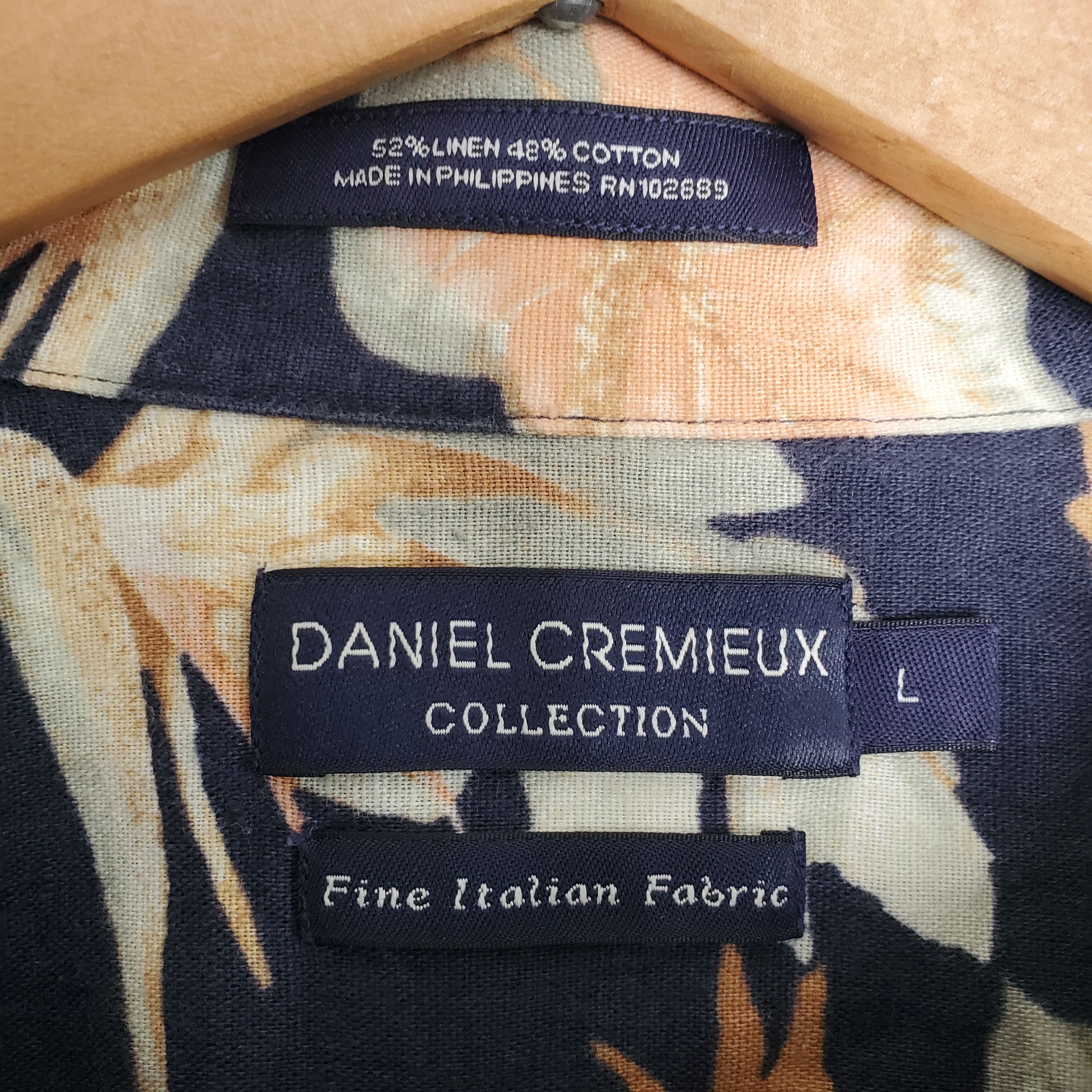 Daniel Cremieux Daniel Cremieux Mens Hawaiian Shirt SZ L Size US L / EU 52-54 / 3 - 6 Thumbnail