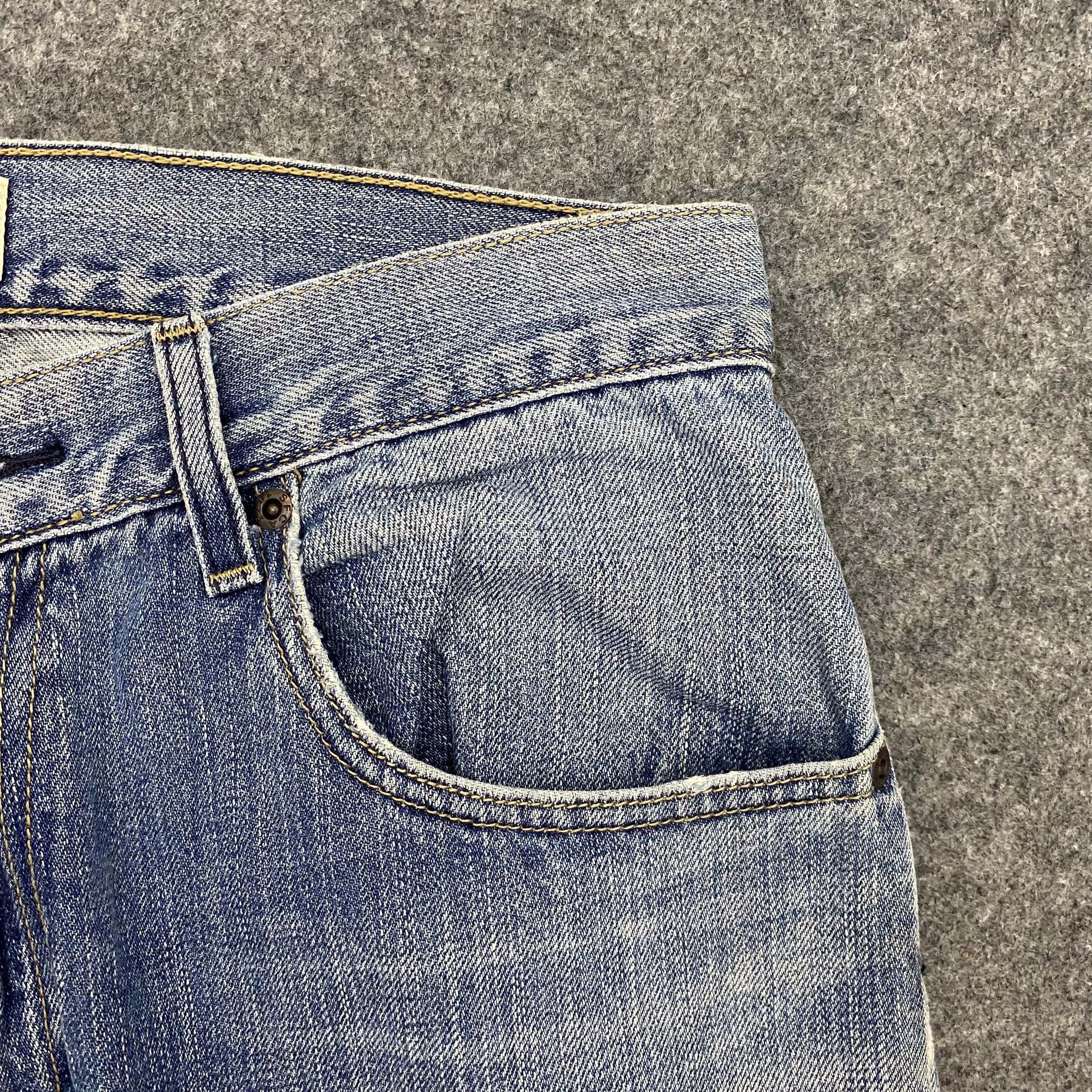 Japanese Brand 💥Best Offer💥Vintage Levis Signature Distressed Denim Size US 32 / EU 48 - 9 Thumbnail