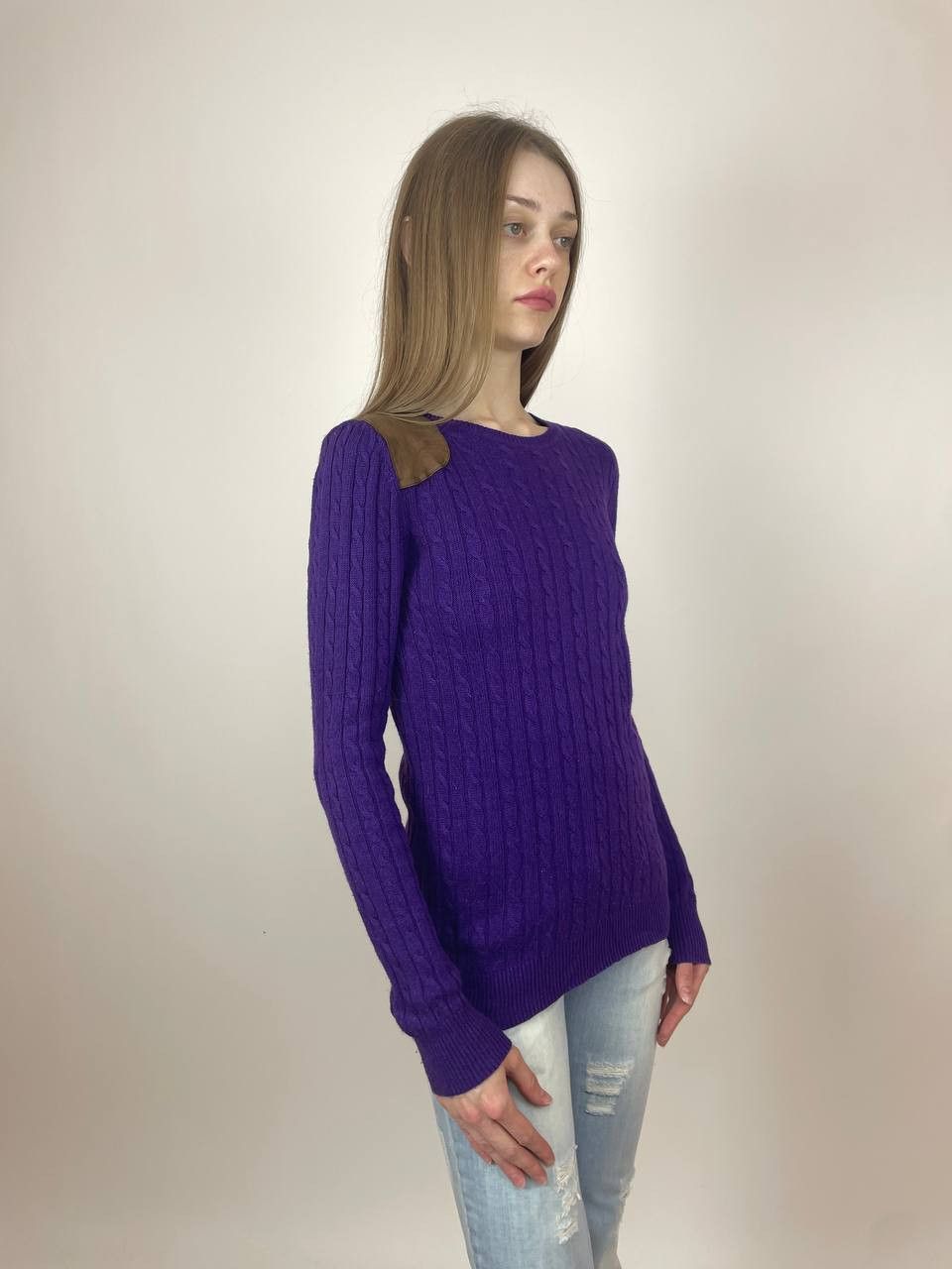 Polo Ralph Lauren Polo Ralph Lauren Sweater Knit Pullover Long Sleeve purple Size S / US 4 / IT 40 - 9 Thumbnail