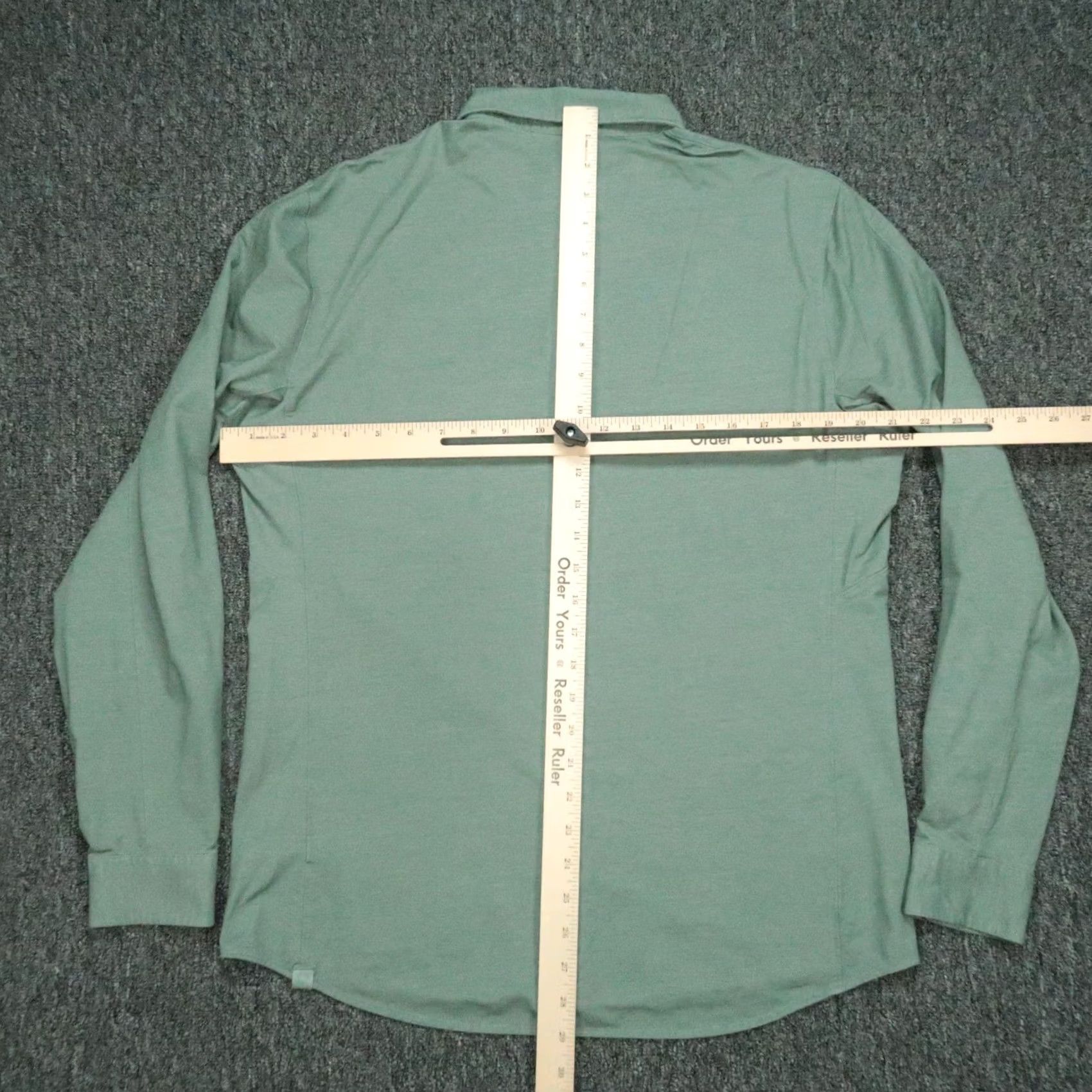 Lululemon Lululemon Shirt Mens Large Green Commission Performance Long Sleeve Button Up Shirt Mens Large Green Commission Performance Button Up Size US L / EU 52-54 / 3 - 4 Thumbnail