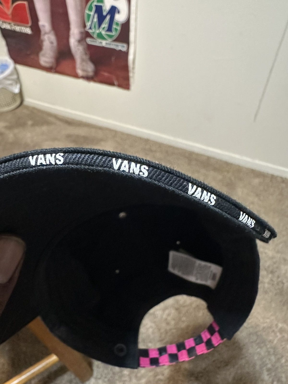 Vans Vintage Vans skateboarding “low rider” hat 00s Size ONE SIZE - 6 Thumbnail