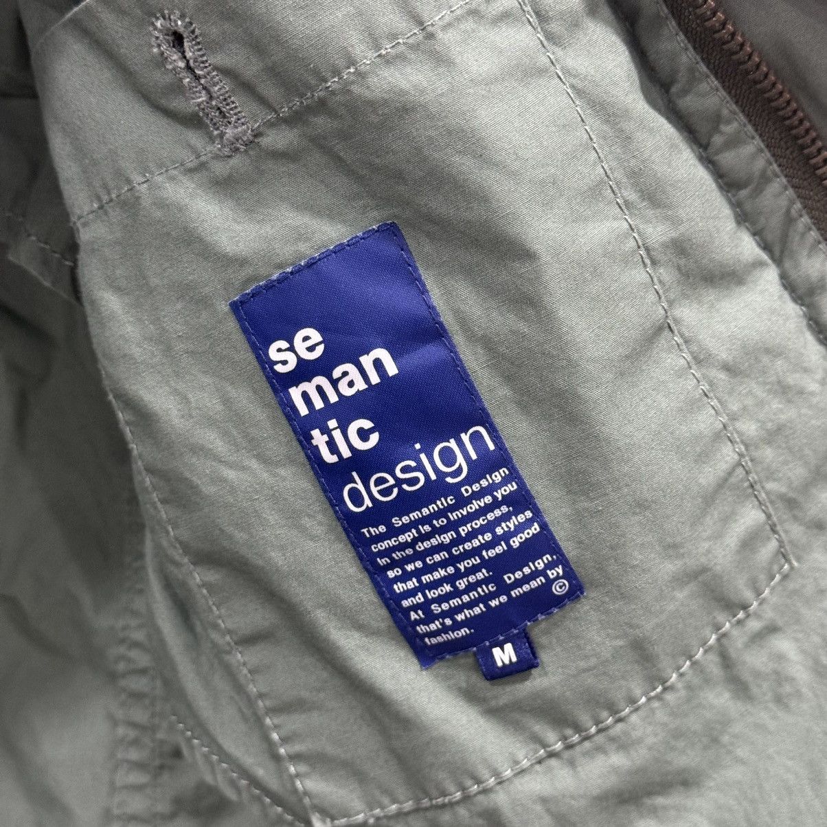 Seditionaries Semantic Design Detachable Hood Jacket Size US M / EU 48-50 / 2 - 7 Thumbnail