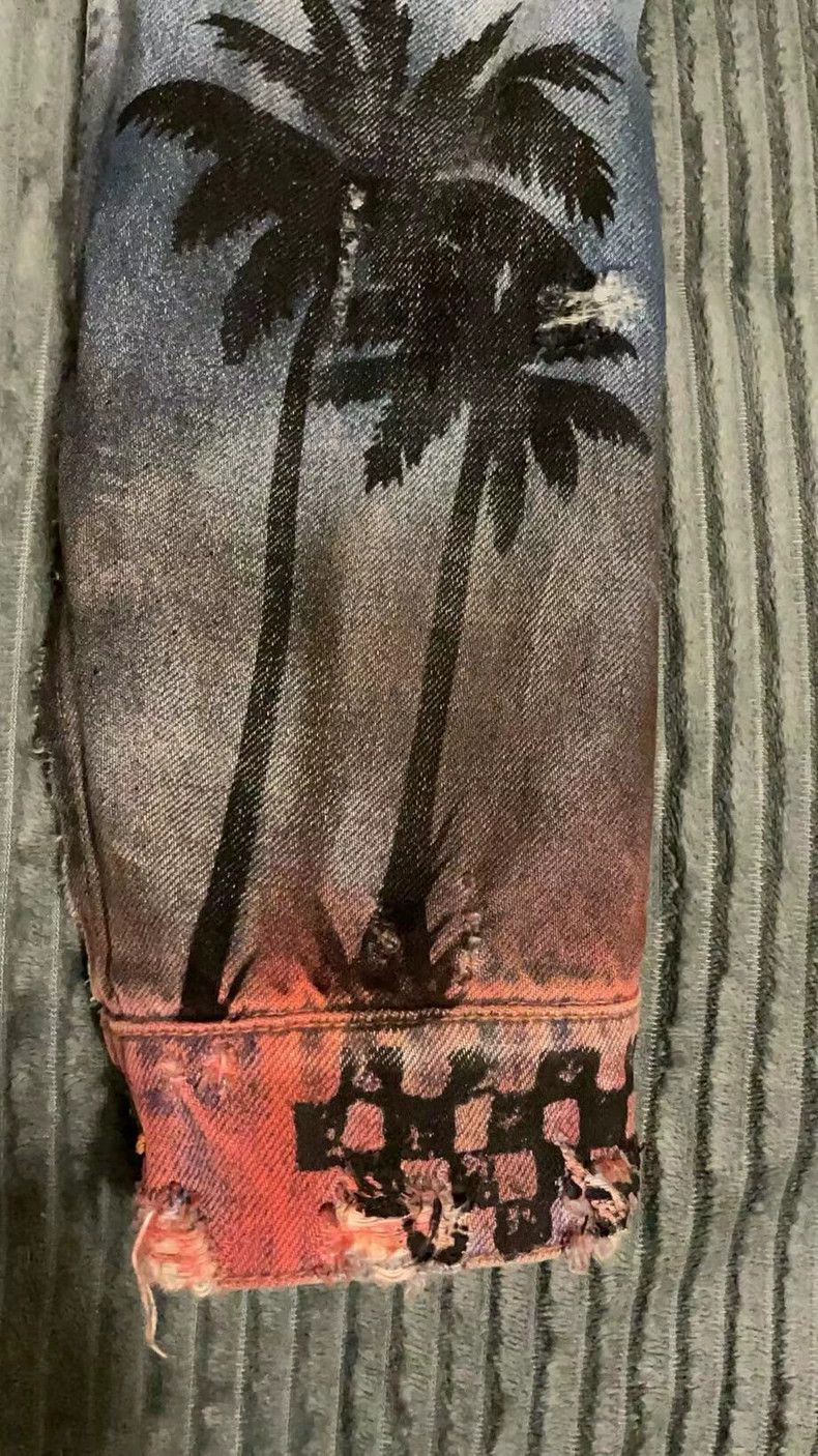 Amiri Amiri 18 season palm tree rendering destruction jacket Size US M / EU 48-50 / 2 - 7 Thumbnail