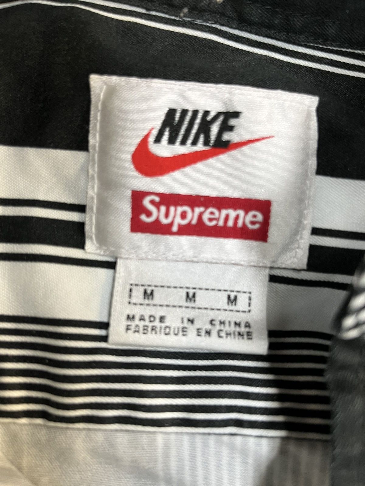 Nike × Supreme Nike x Supreme Button Up Shirt Size US M / EU 48-50 / 2 - 2 Thumbnail