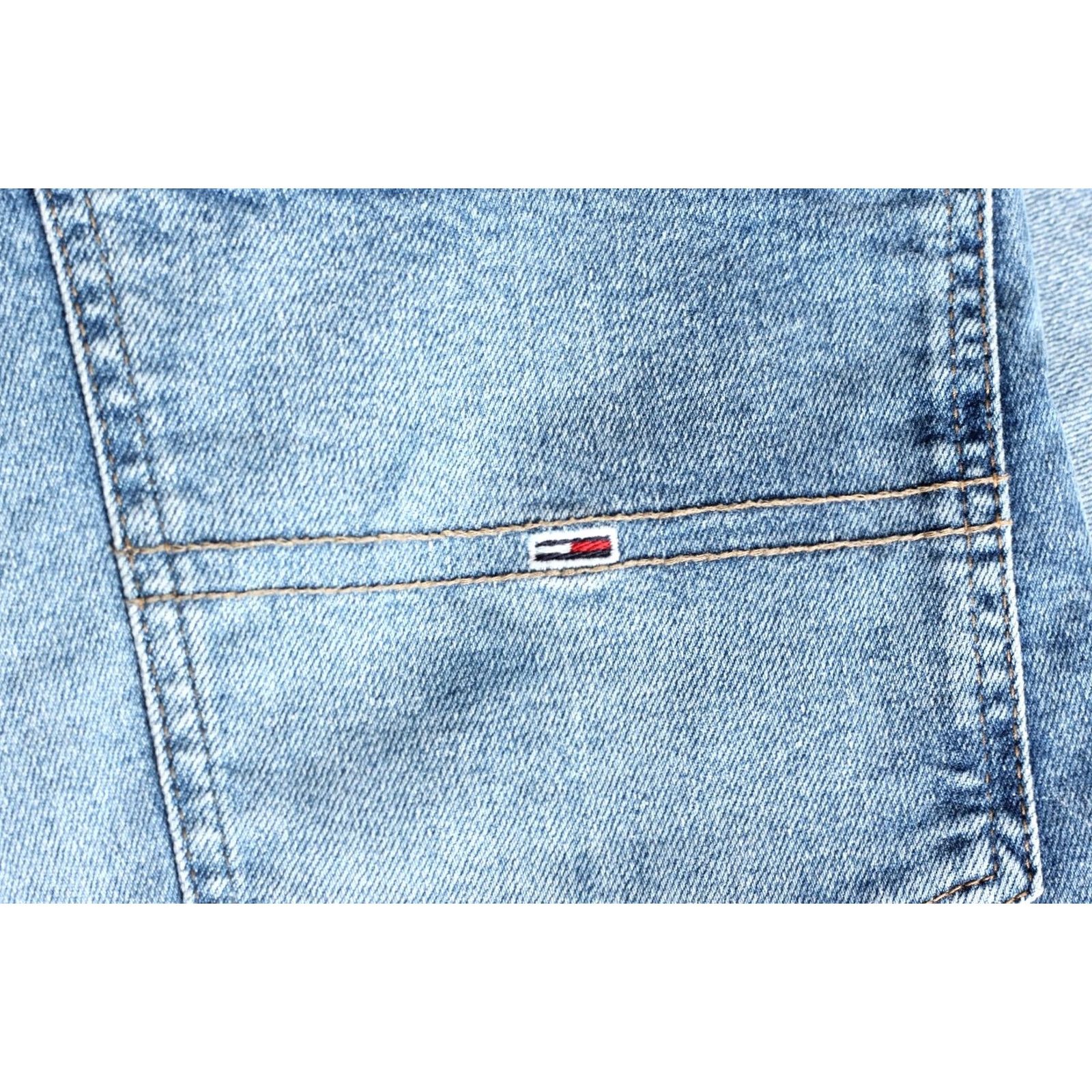Tommy Hilfiger TOMMY HILFIGER JEANS RONNIE Stretch Denim Shorts Men 31x12 Bermuda Blue DZ6405 Size US 31 - 4 Thumbnail