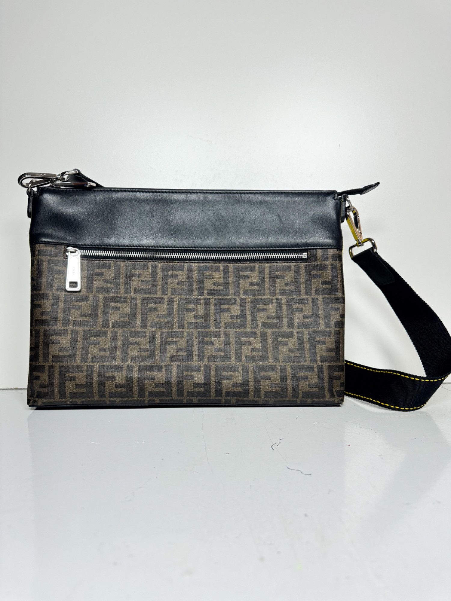 Fendi Fendi FF Zuca Pattern Shoulder Bag Size ONE SIZE - 1 Thumbnail