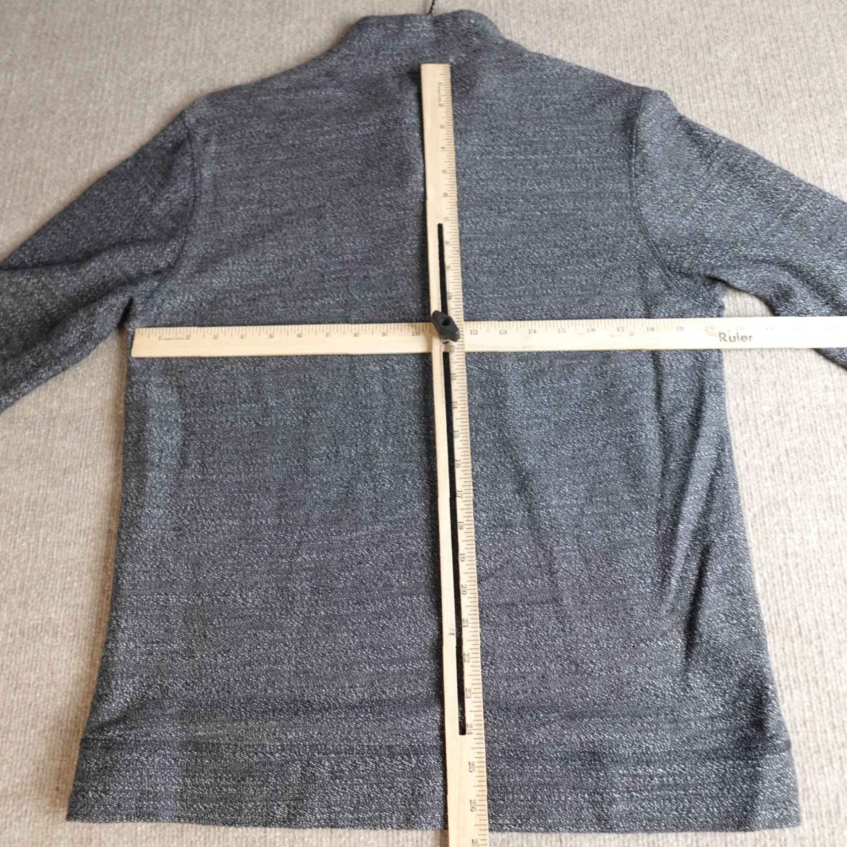Marine Layer Marine Layer Sweater Mens L Gray Henley Mock Neck Shirt Size US L / EU 52-54 / 3 - 6 Thumbnail