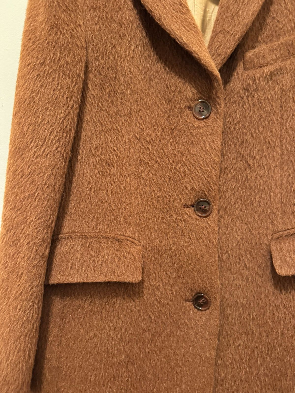 Acne Studios Acne Studios Alpaca Wool Coat Size XS / US 0-2 / IT 36-38 - 2 Thumbnail