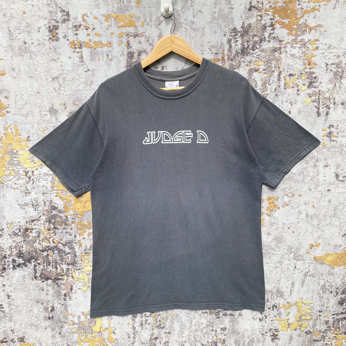 Band Tees Vintage 90s Judge D New York Hardcore Band Shirt Sunfaded Size US L / EU 52-54 / 3 - 2 Thumbnail