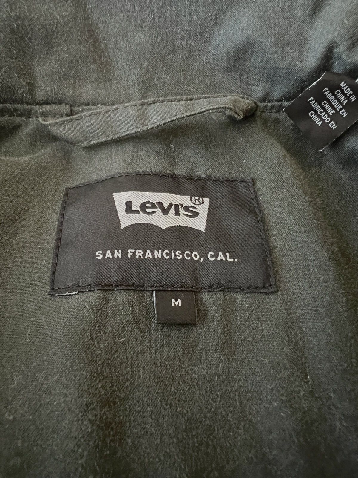 Levi's Levis x Halley Stevensons Wax Jacket Size US M / EU 48-50 / 2 - 7 Thumbnail