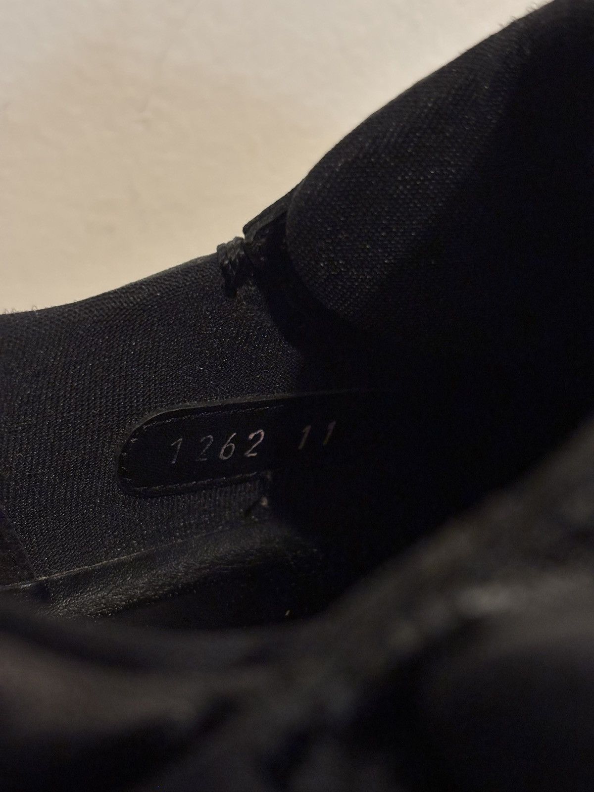 Prada Prada s/s2000 Square Toe Leather Luxury Trainers (damaged) Size US 12 / EU 45 - 14 Thumbnail