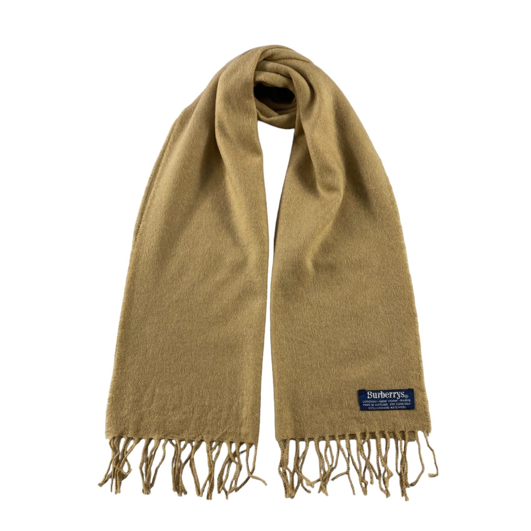 Burberry × Vintage Burberry Scarf / Muffler / Neckwear - WW886 Size ONE SIZE - 1 Thumbnail