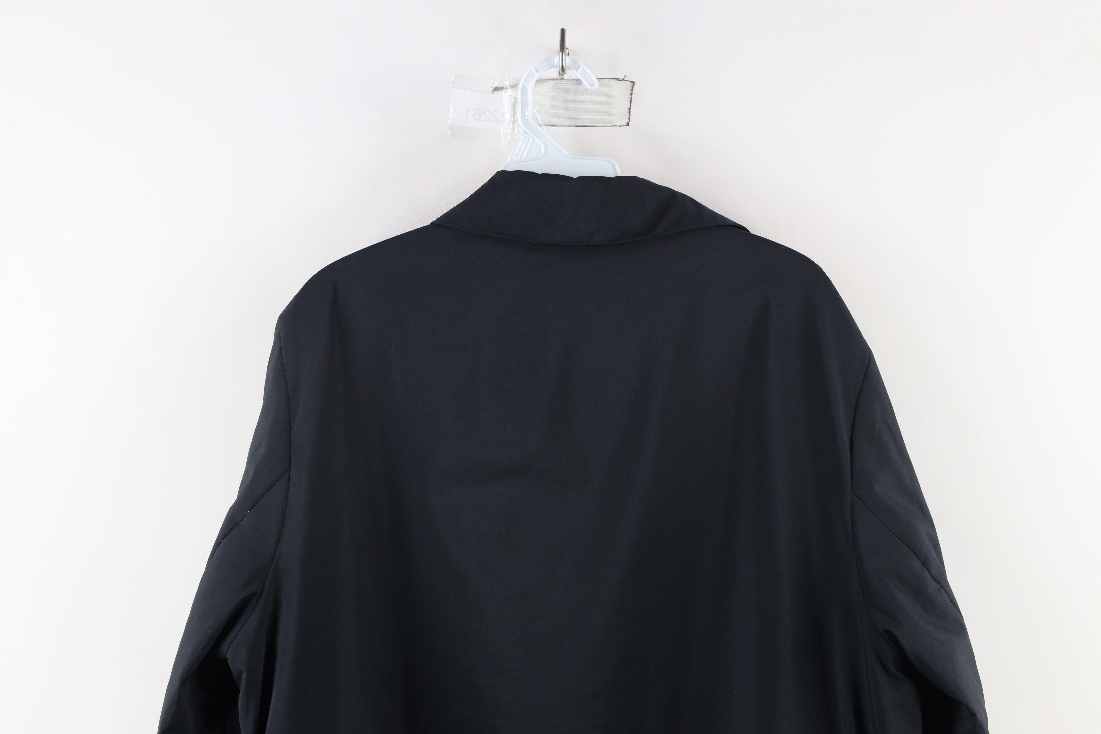 Gap × Vintage Vintage 90s Gap Full Length Micro Puffer Jacket Coat Black Size XL / US 12-14 / IT 48-50 - 10 Thumbnail