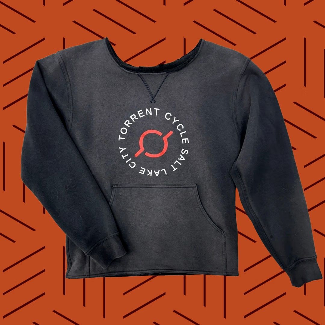 Lululemon Lululemon Pullover Black Scuba Oversized Crew SLC Torrent Cycle - Womens Size 2 Size XS / US 0-2 / IT 36-38 - 1 Thumbnail