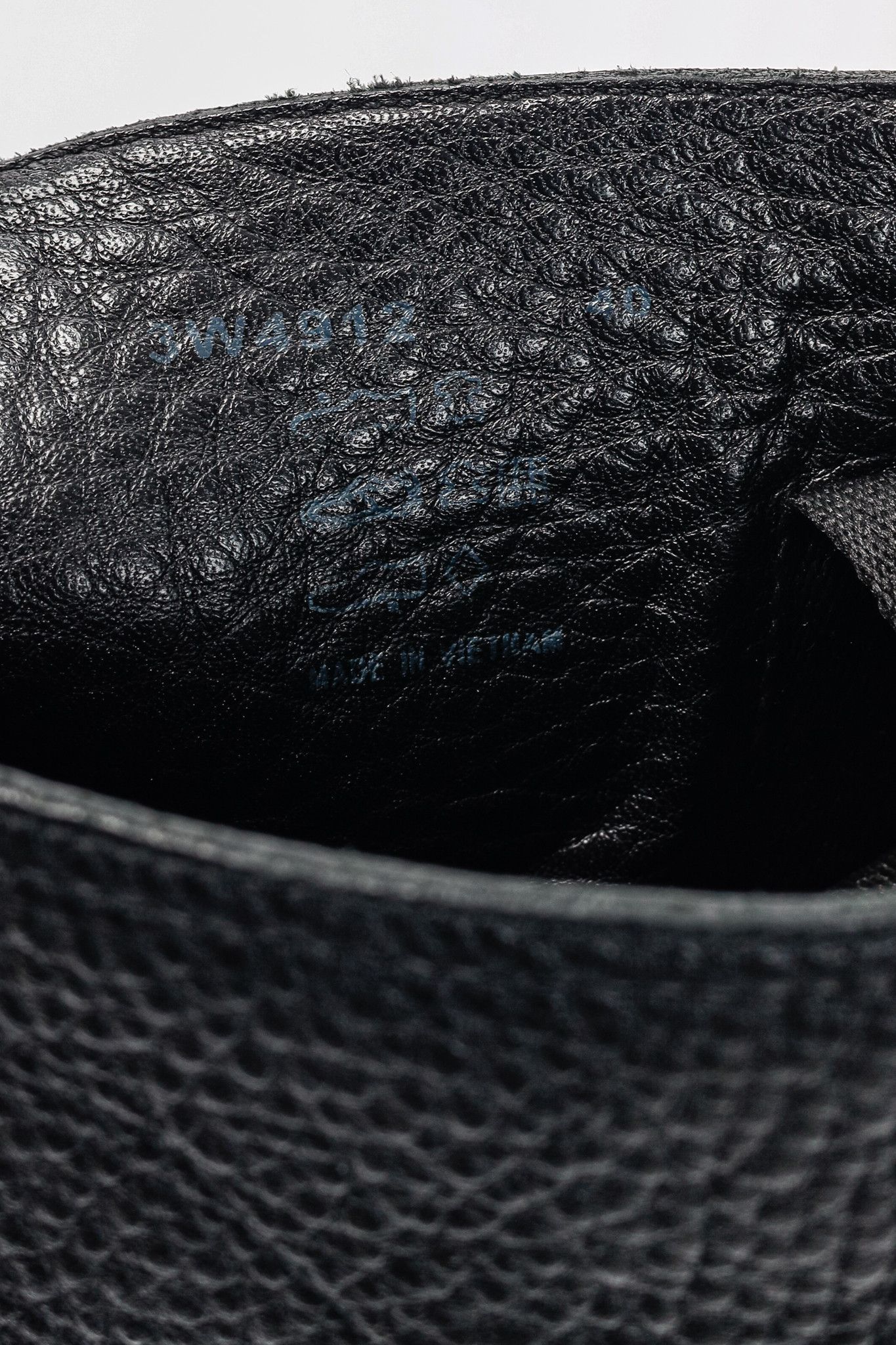 Prada Prada Sport Black Pebbled Leather Harness Biker Boots Size US 9.5 / IT 39.5 - 10 Thumbnail