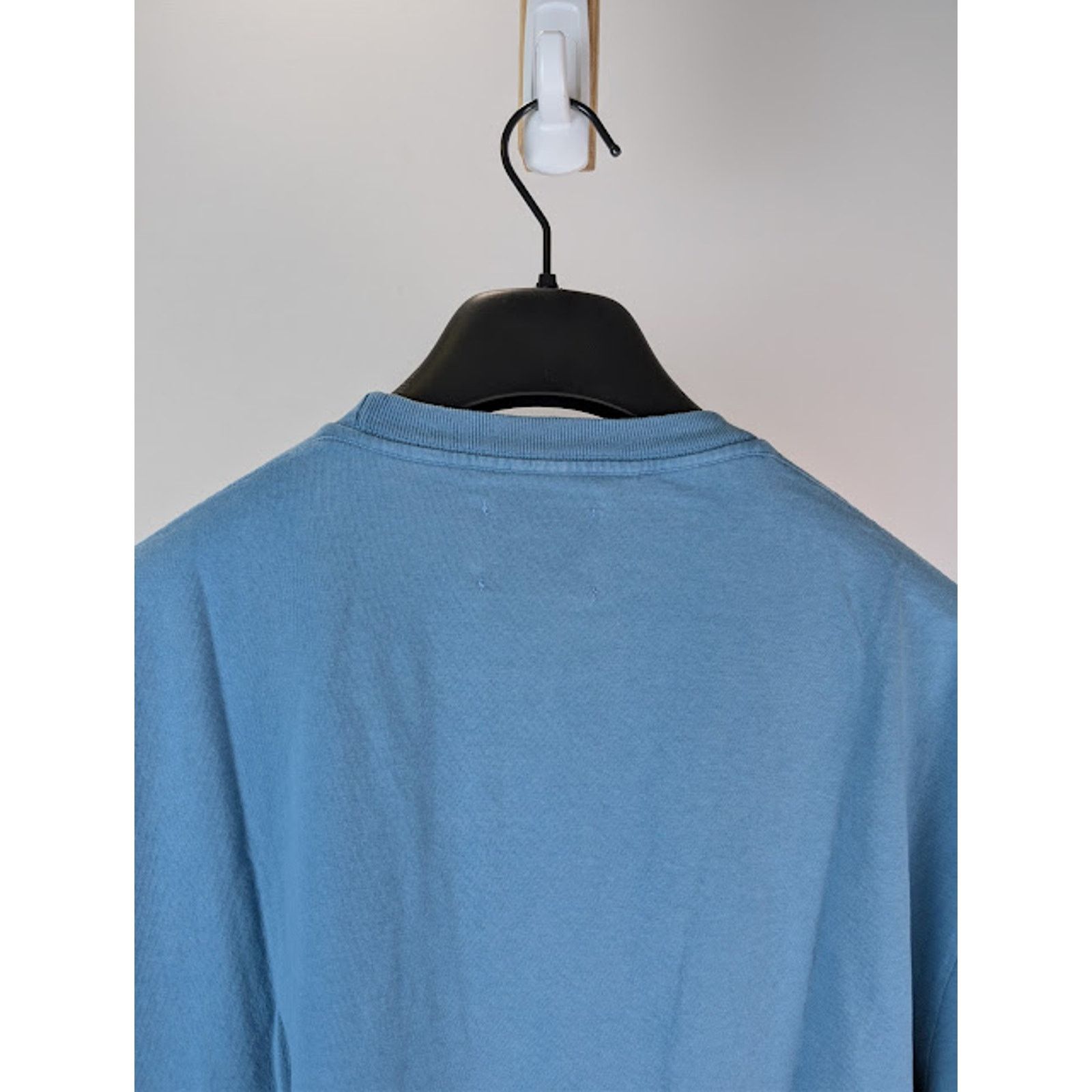 Gallery Dept. o1rshd1 Q:2 / Vintage Logo Painted T-Shirt in Dusty Blue Size US XXL / EU 58 / 5 - 15 Thumbnail