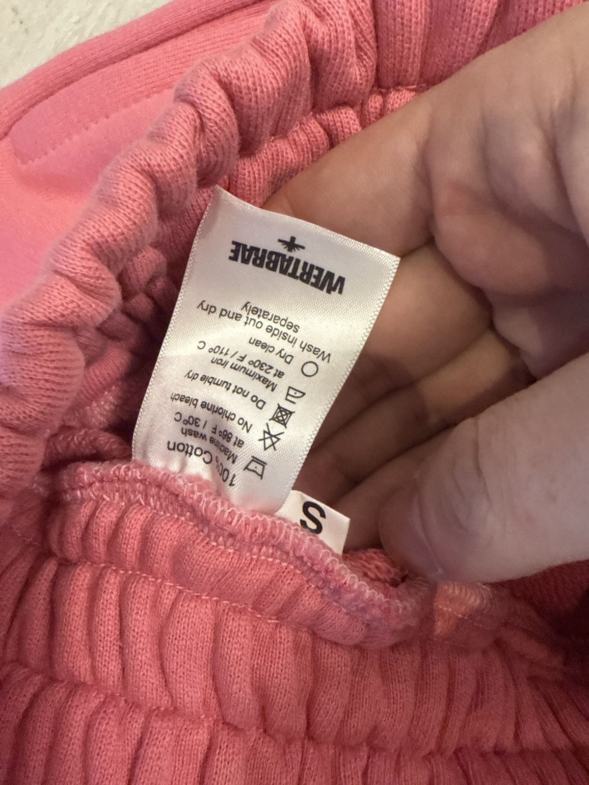 Vertabrae Vertabrae Sweatpants Pink Red Size US 30 / EU 46 - 4 Thumbnail