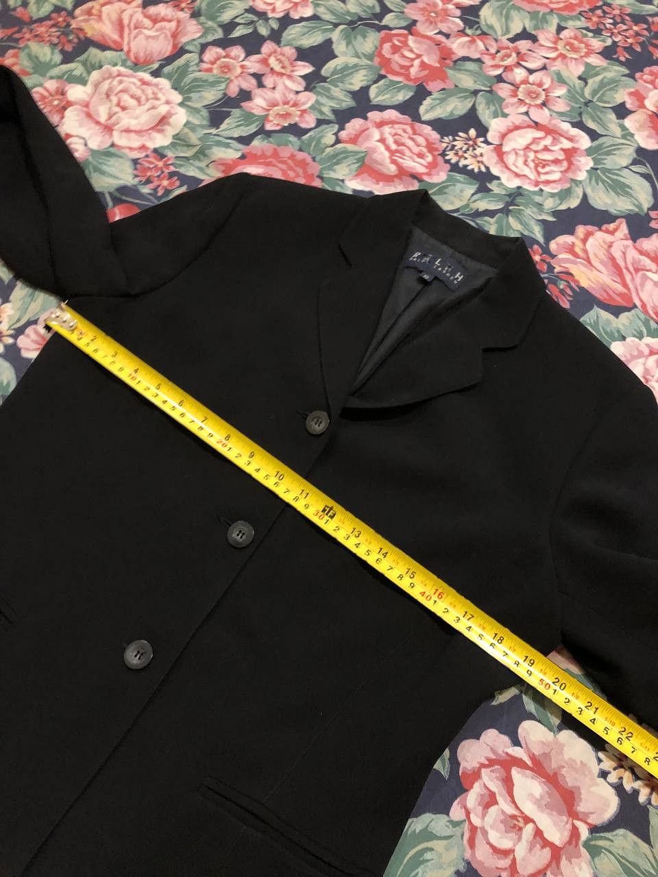 Ralph Lauren Blazer Y2K black Ralph Lauren streetwear Vintage Size L / US 10 / IT 46 - 8 Thumbnail