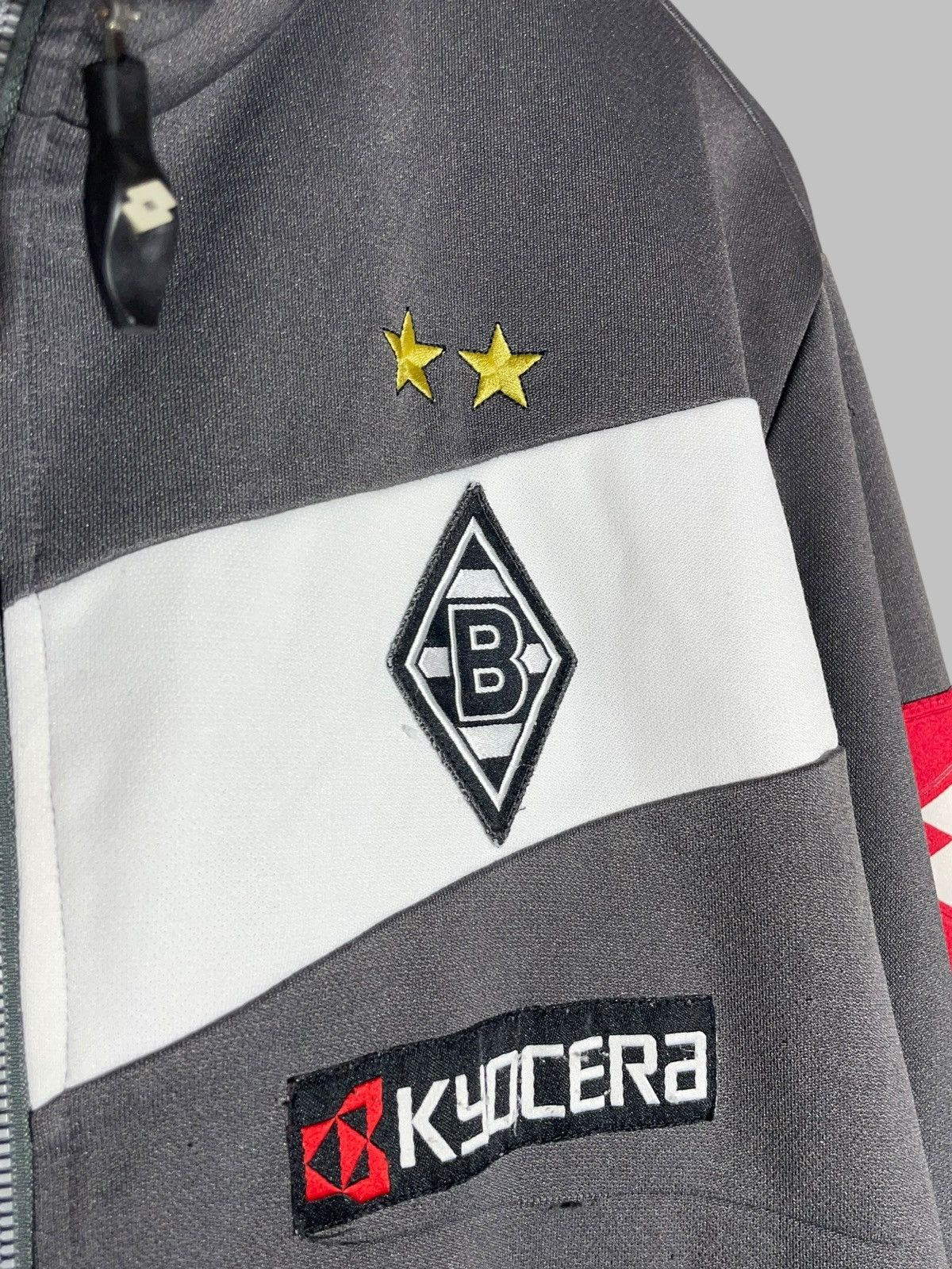 Lotto Sport × Vintage Borussia Monchengladbach Lotto Vintage Full Zip Track Top Size US XL / EU 56 / 4 - 3 Thumbnail