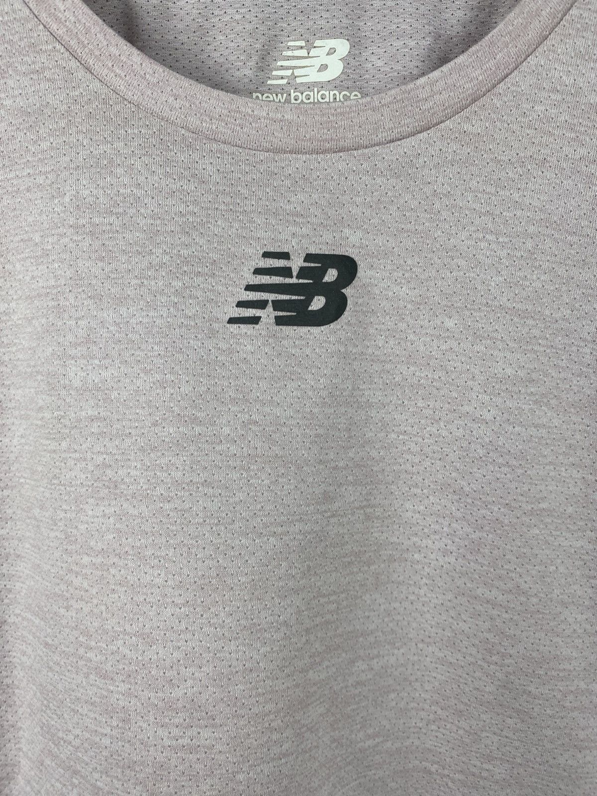 New Balance New Balance Running "Save Water" Mesh Tech Tee Pink/Black Size US S / EU 44-46 / 1 - 3 Thumbnail