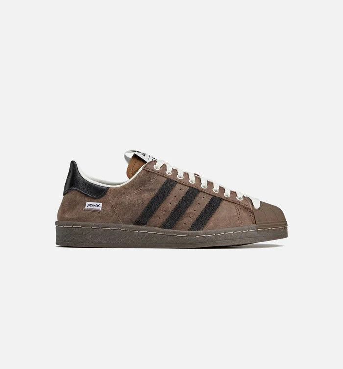 Adidas × Song For The Mute o1mle0426 Superstar 82 Low-Top Sneakers in Brown Size US 13 / EU 46 - 1 Thumbnail
