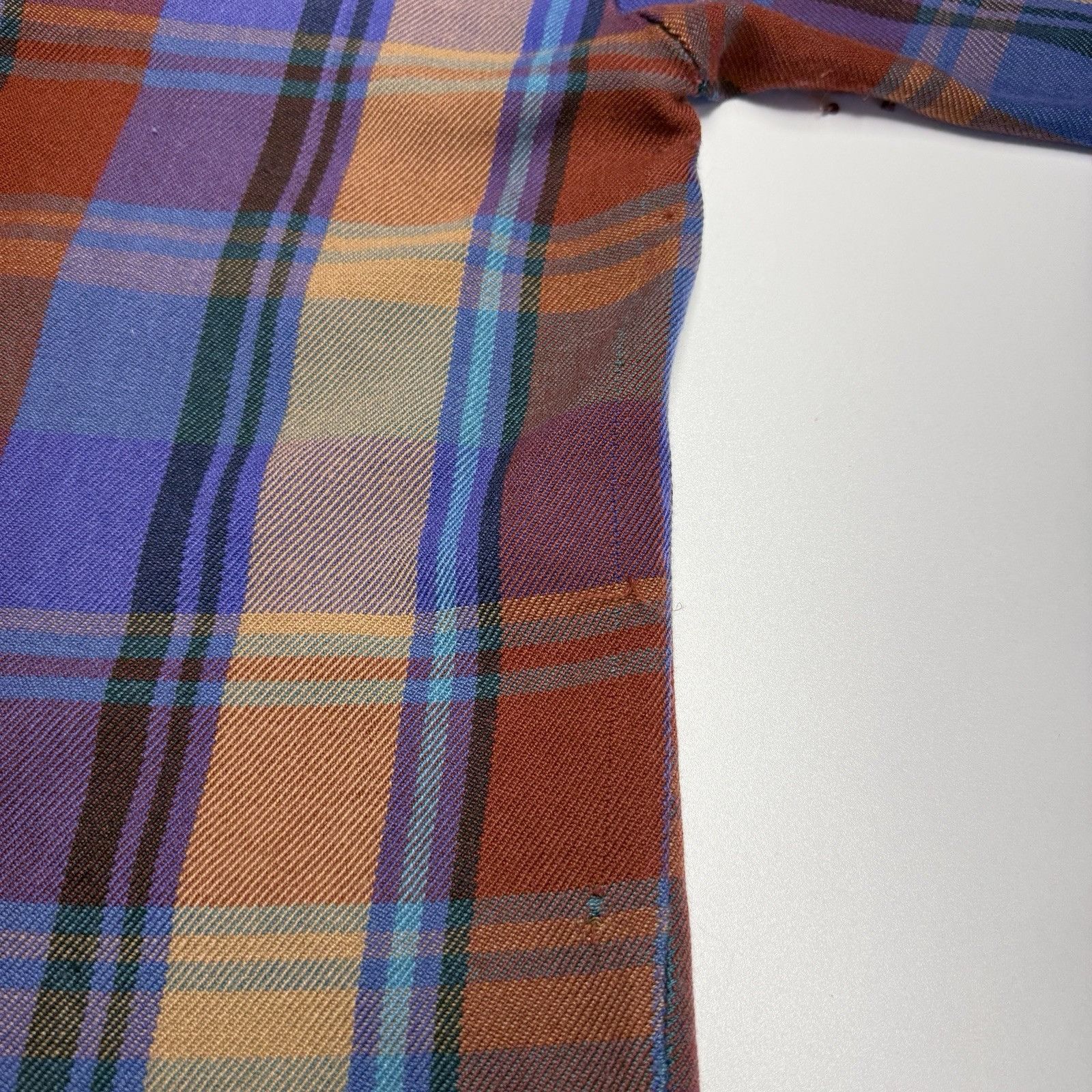 Vintage Vintage Williams Bay Plaid Button Up Flannel Shirt Mens L Size US L / EU 52-54 / 3 - 11 Thumbnail
