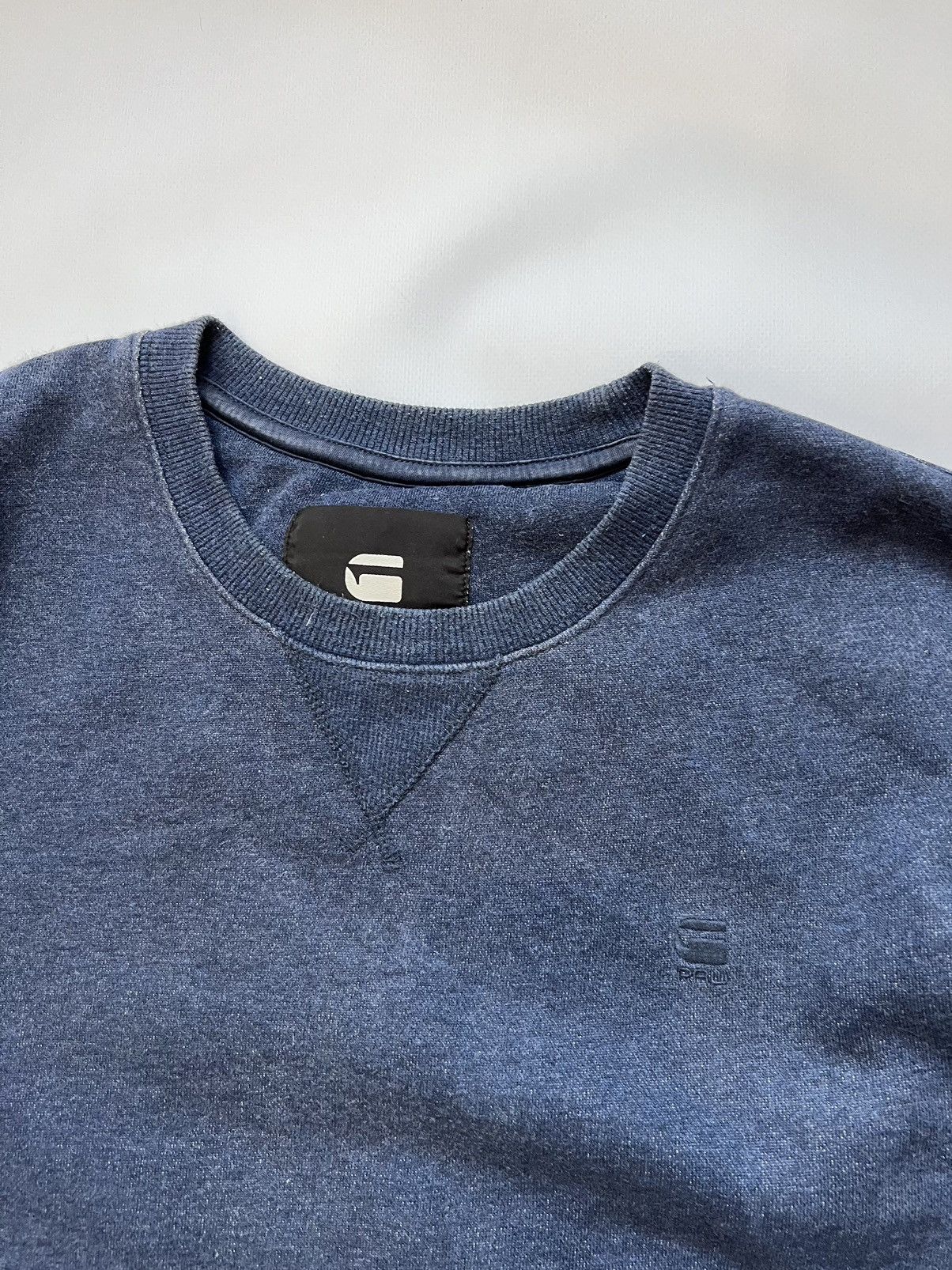 G-Star G Star Raw Basic Navy Sweatshirt Size US XL / EU 56 / 4 - 2 Thumbnail