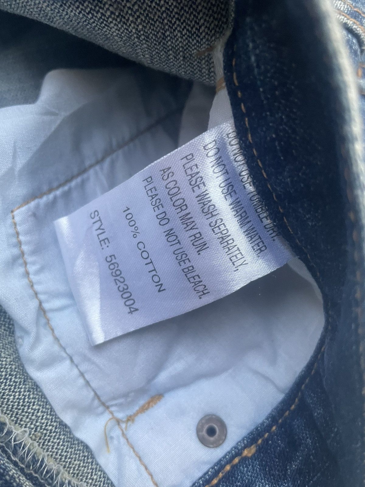 Japanese Brand Gland Edge Selvedge Custom Denim Size US 33 - 18 Thumbnail
