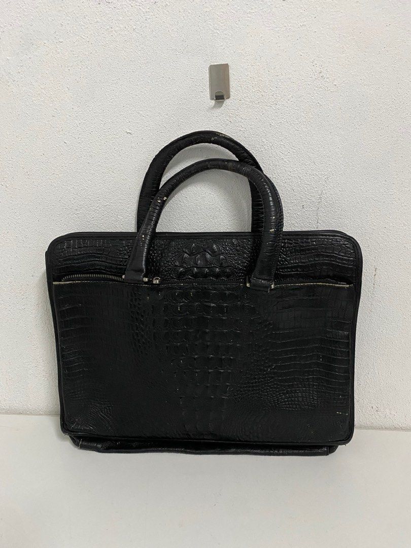 Vintage Bostanten Leather Office Bag Size ONE SIZE - 3 Thumbnail