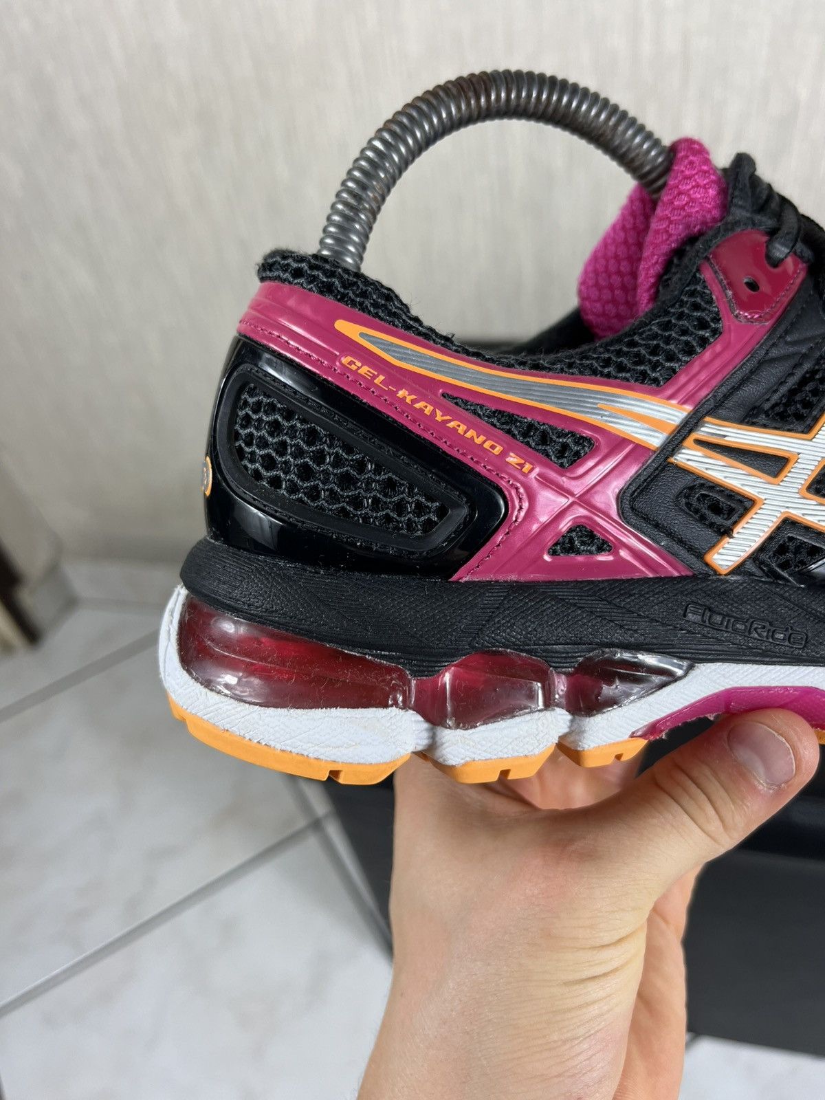 Asics Vintage Asics Gel-Kayano 21 mesh y2k sport sneakers shoes Size US 7 / EU 40 - 7 Thumbnail